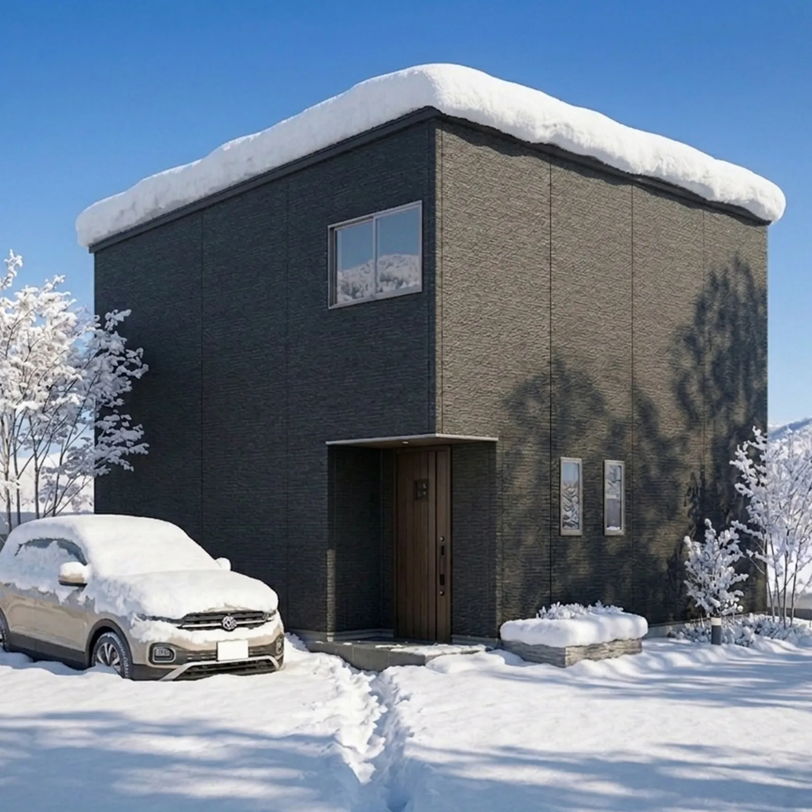 独自の積雪対策